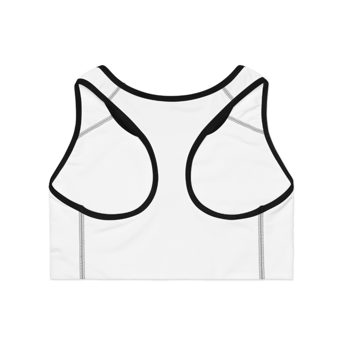 I Came I Saw I Squatted Sports Bra — Funny Workout Crop for Gym & Fitness Lovers