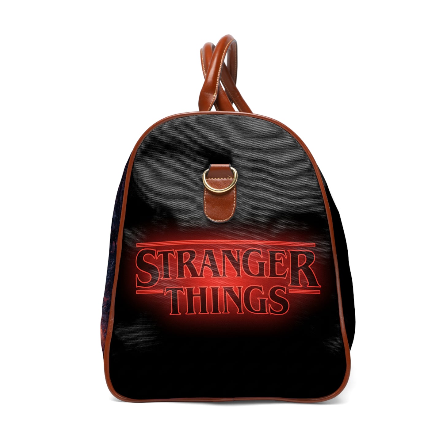 🖤🧳Waterproof Travel Bag — Retro Horror Stranger Things Upside Down Duffel