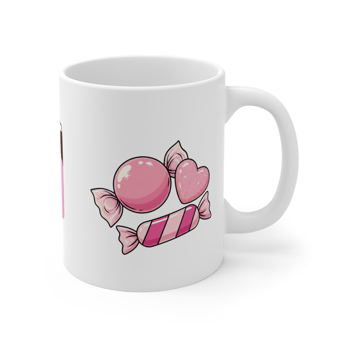 Dessert Lover Ceramic Mug — Cute Ice Cream, Cake & Pastry Coffee Cup (11oz)