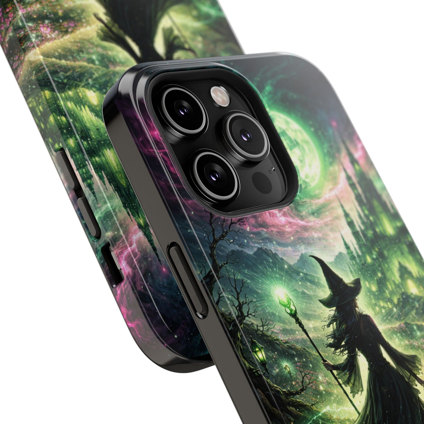 Witchy Moonlight Phone Case — Impact-Resistant Magical Witch Design