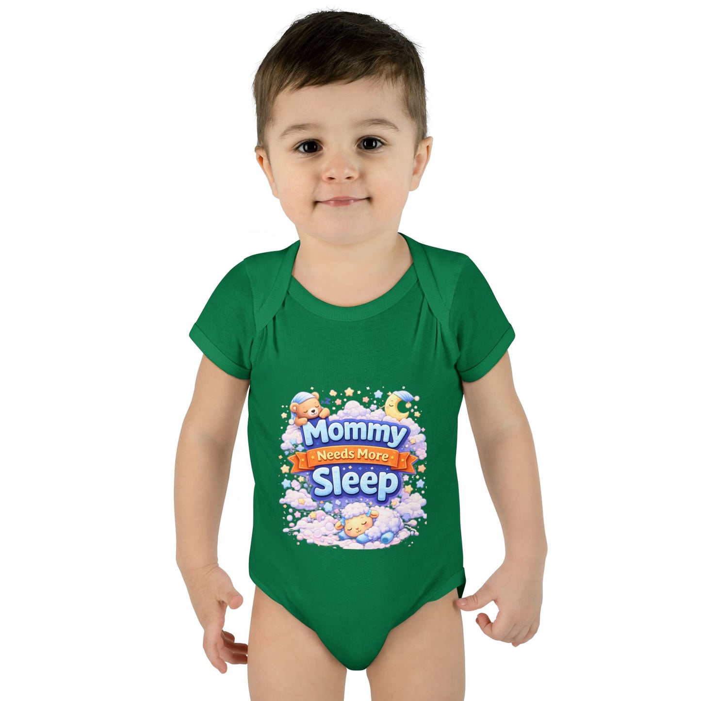 “Mommy needs more sleep”-Infant Bodysuit