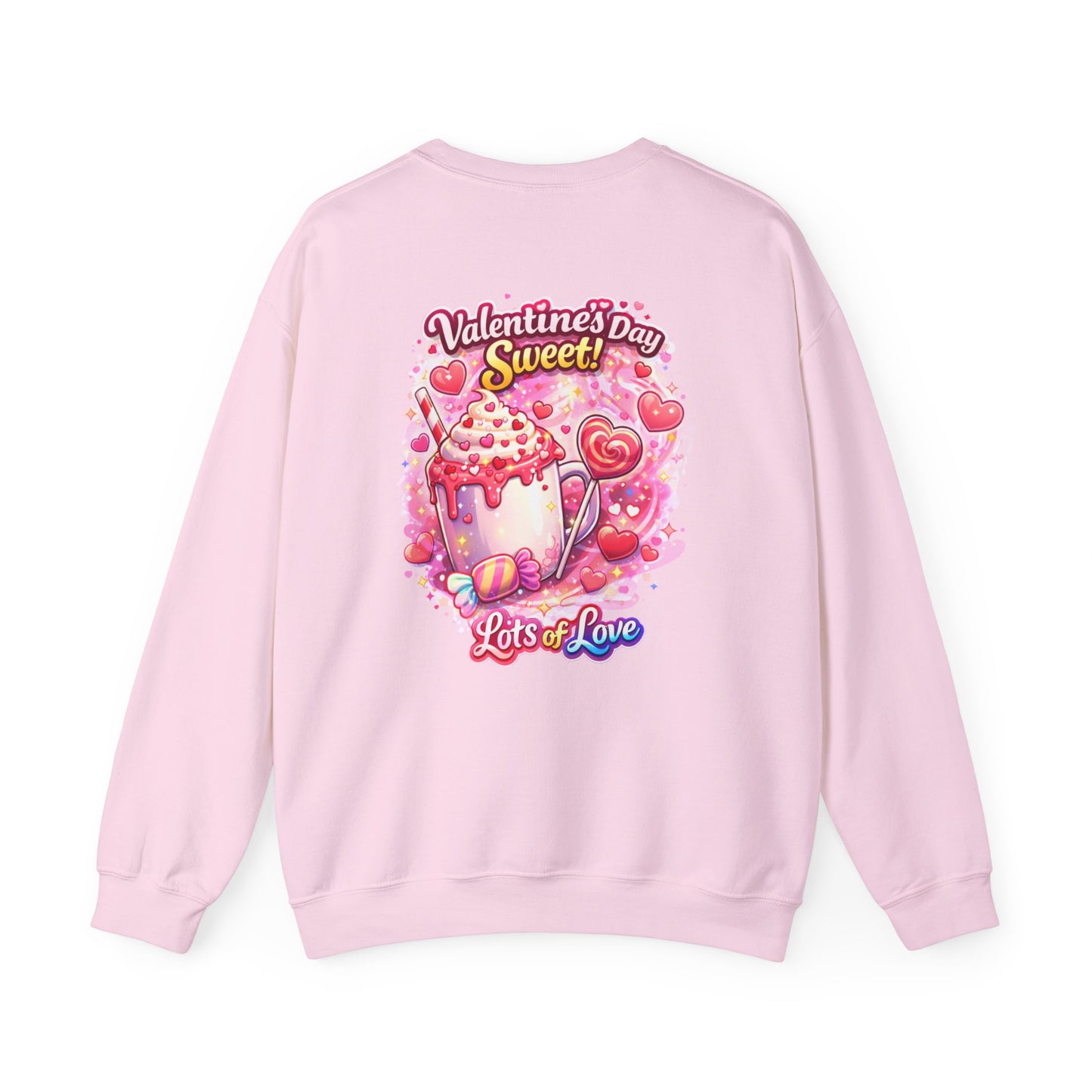 Valentines Day ‘Sweet Treats Themed’ Crewneck Sweatshirt