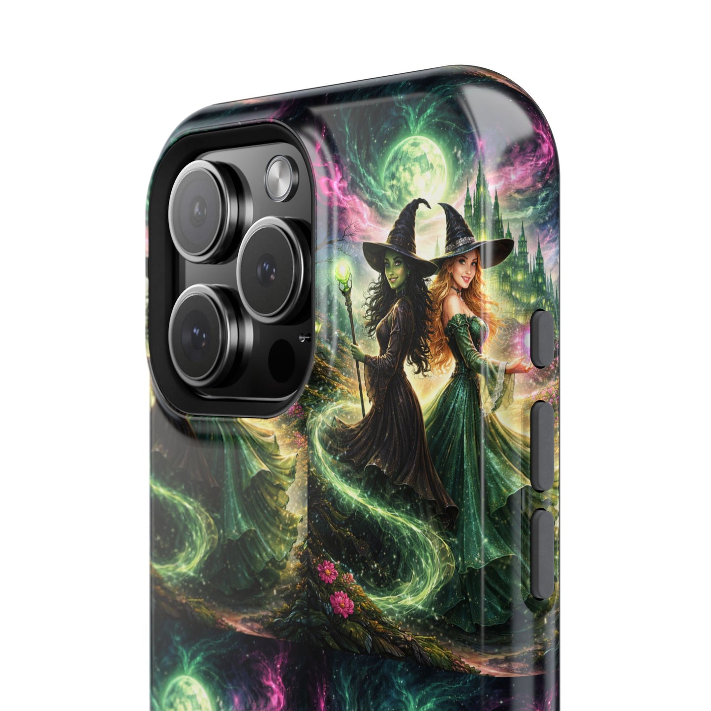 Witchy Moonlight Phone Case — Impact-Resistant Magical Witch Design