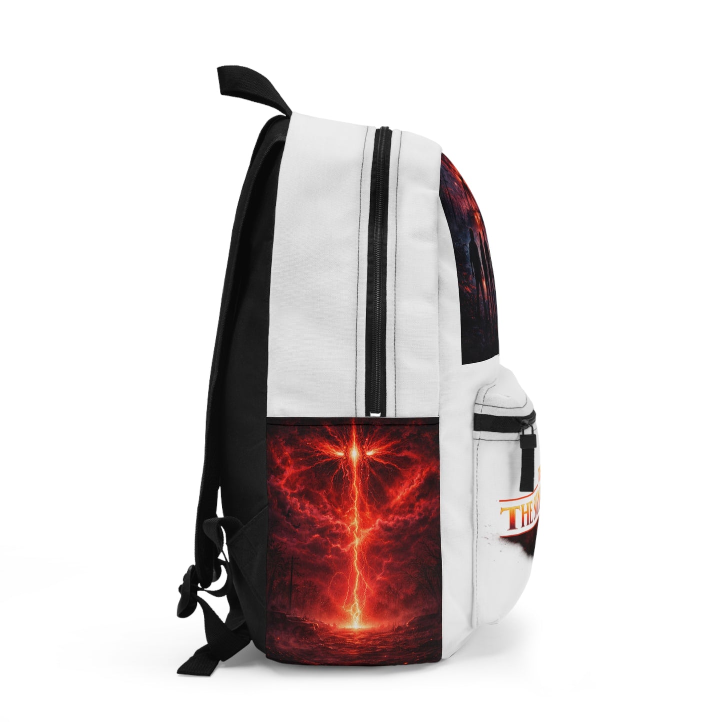 🎒🖤 Stranger Things Inspired Spun Polyester Backpack