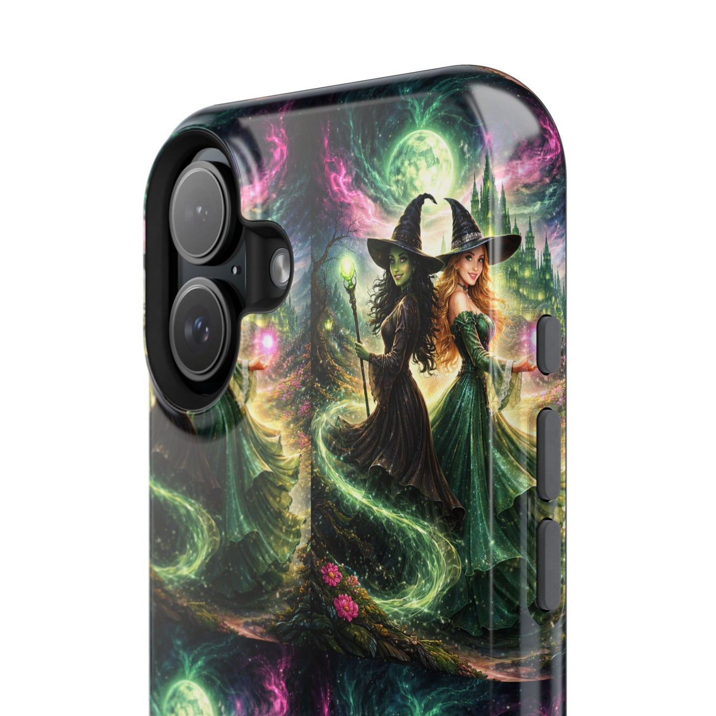 Witchy Moonlight Phone Case — Impact-Resistant Magical Witch Design