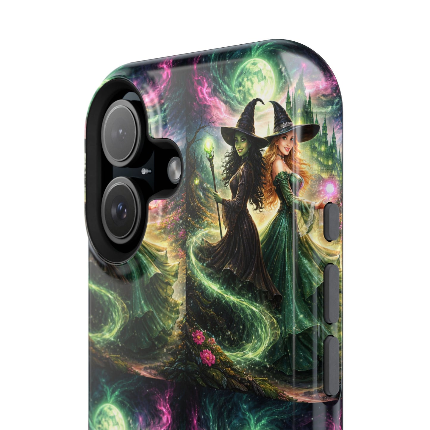 Witchy Moonlight Phone Case — Impact-Resistant Magical Witch Design
