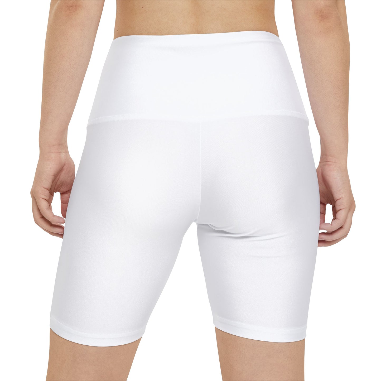 Workout Shorts — 'Went Now, Pizza Later' Graphic Activewear