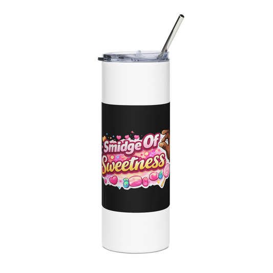 "Clock It" Smidge of Sweetness -20oz Stainless Steel Tumbler