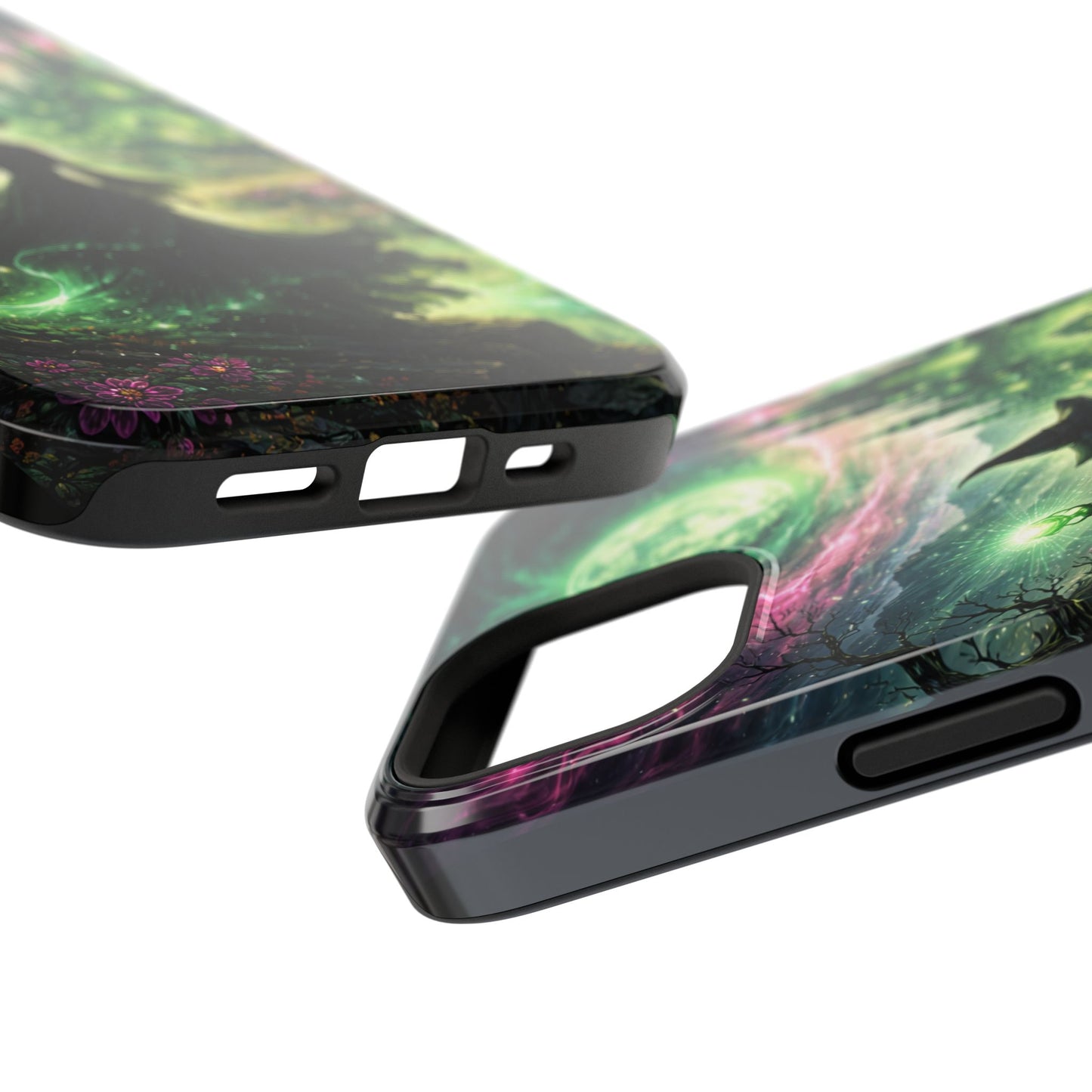 Witchy Moonlight Phone Case — Impact-Resistant Magical Witch Design
