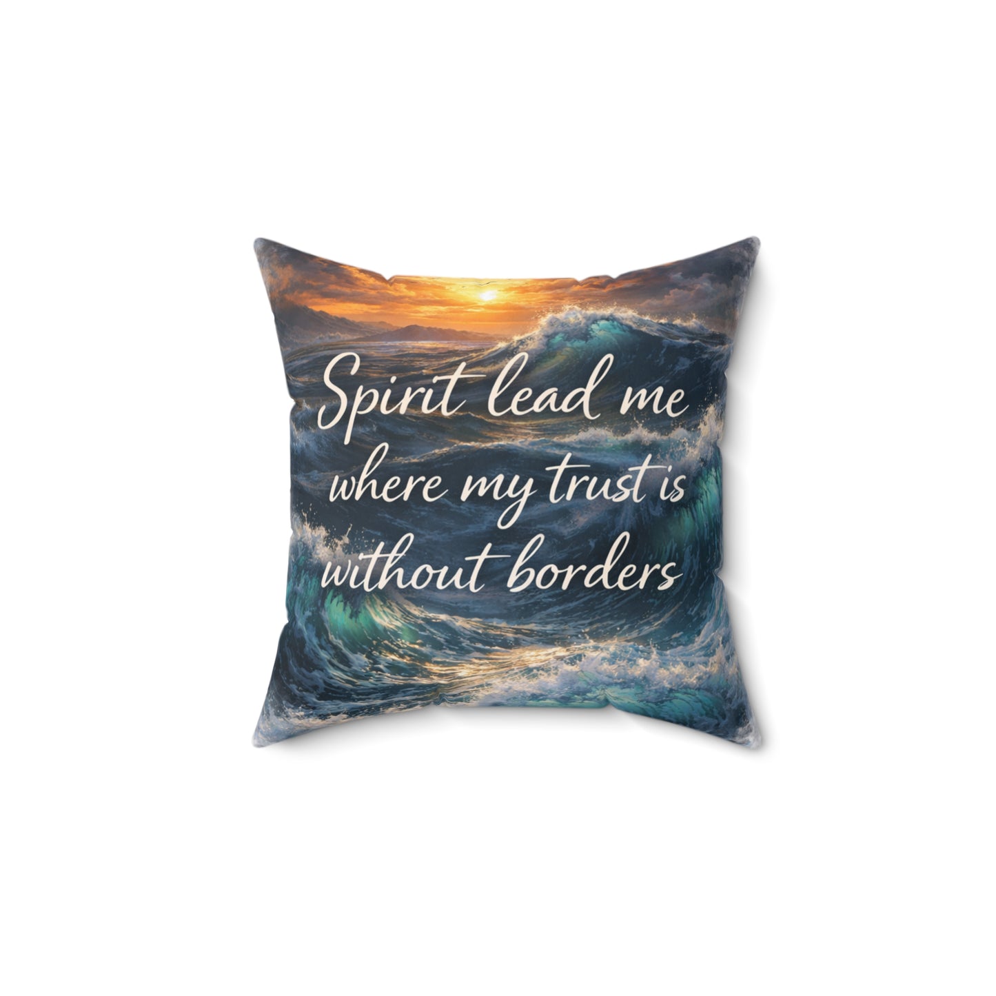✝️Spirit Lead Me Square Pillow