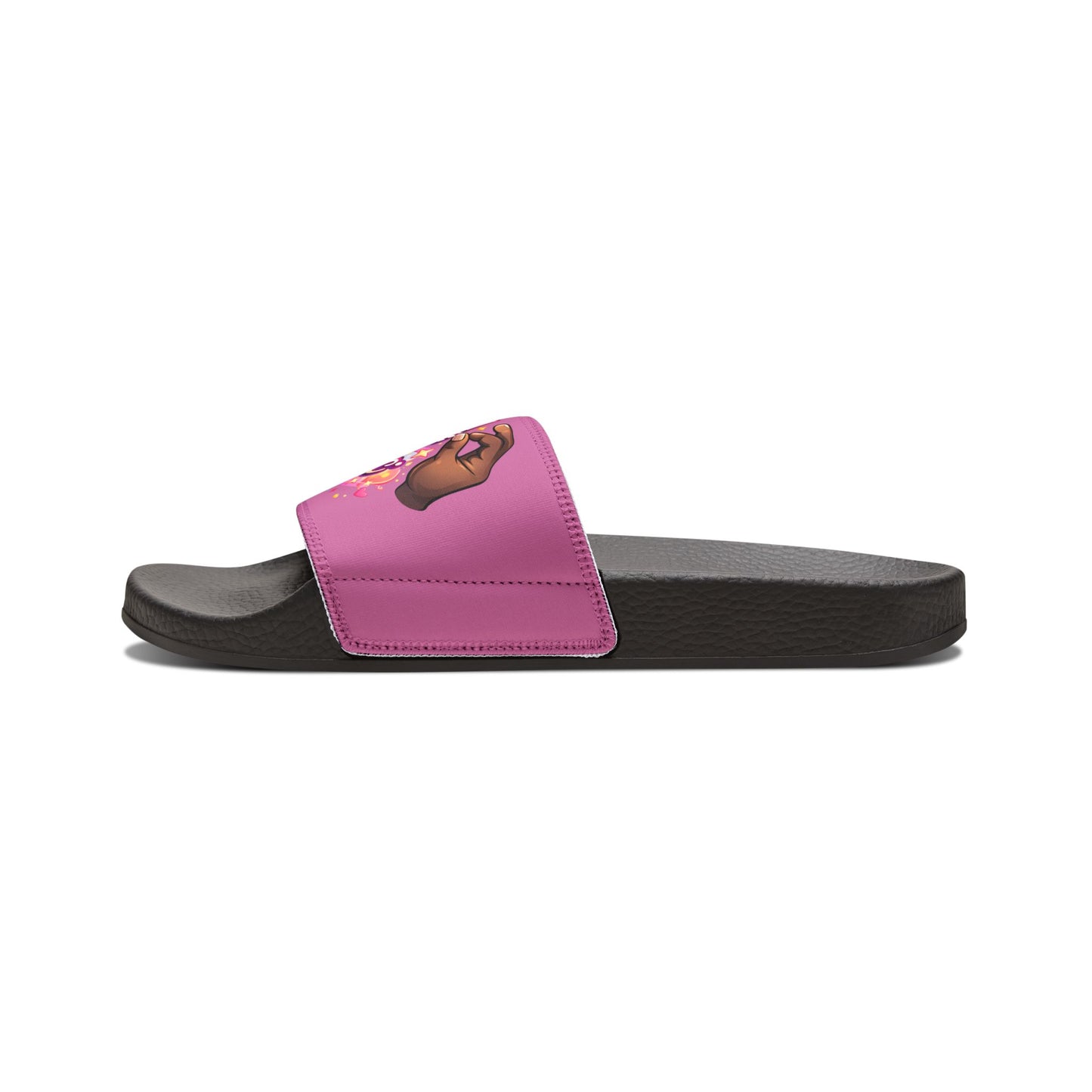 Women's Slide Sandals — "Just a Pinch of Magic" Removable-Strap Slides