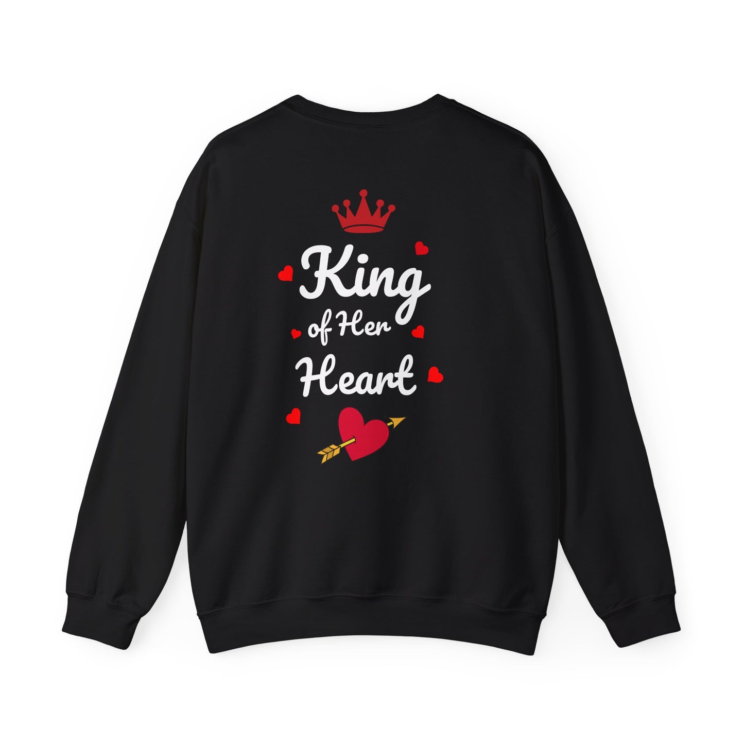 King of Her Heart Crewneck Sweatshirt