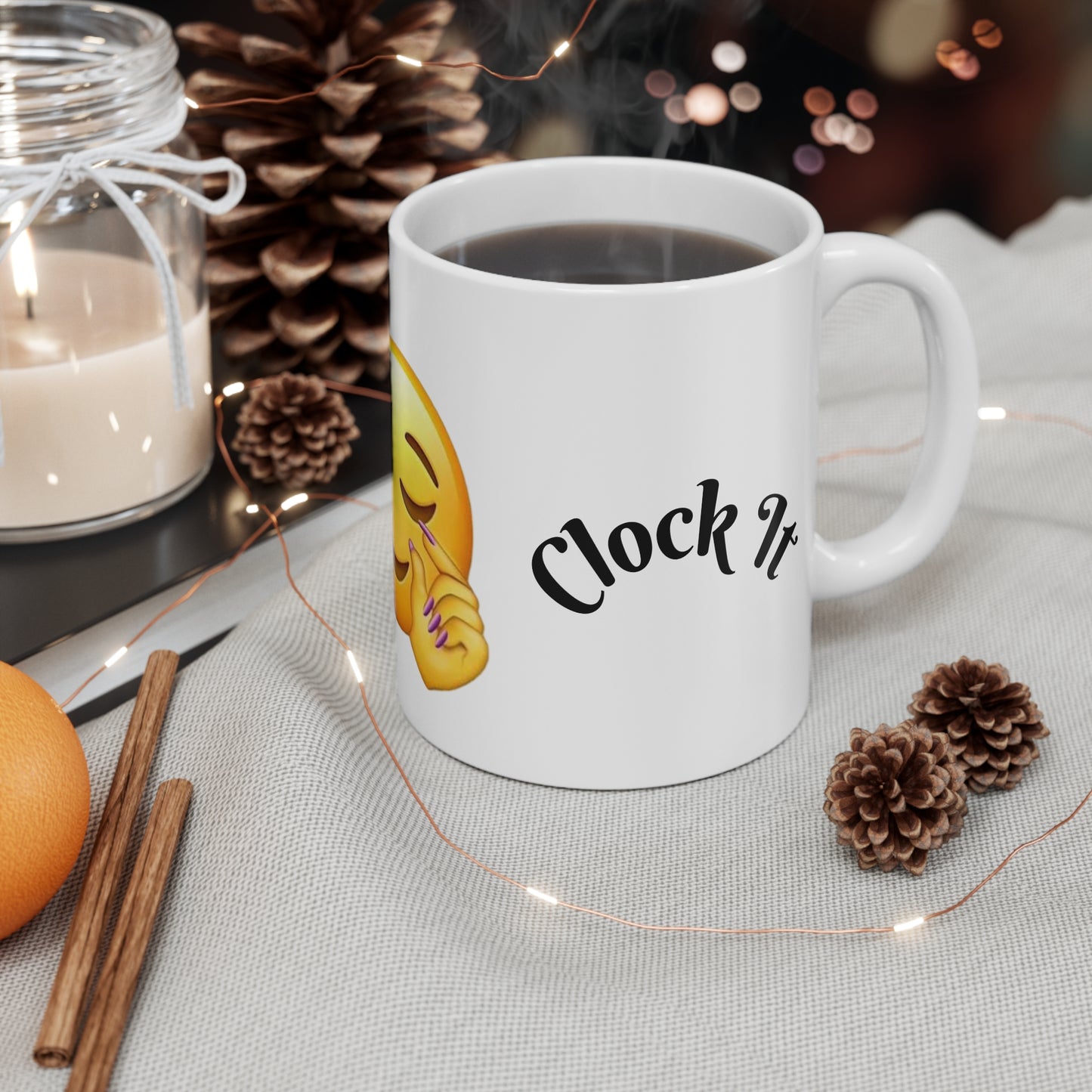 🤏🏾Clock It Designs™ Signature 11oz Mug
