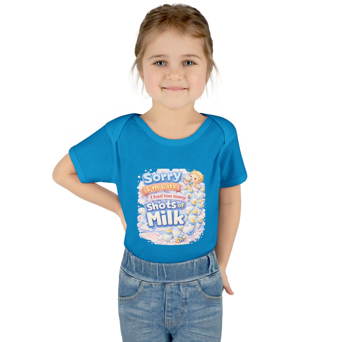 Sorry I’m late -Infant Bodysuit