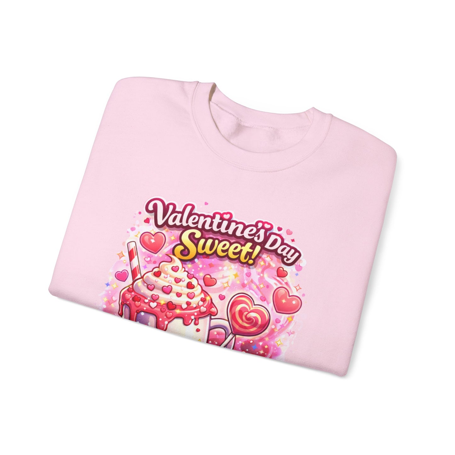 Valentines Day ‘Sweet Treats Themed’ Crewneck Sweatshirt
