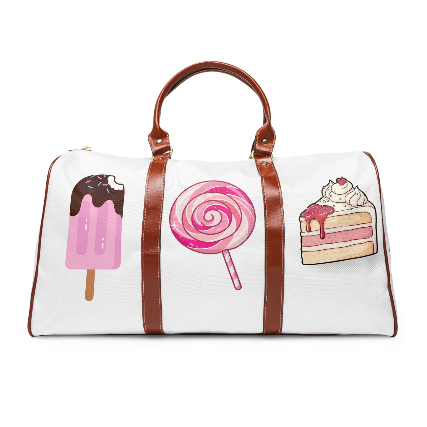 Copy of Waterproof Travel Bag — Retro Horror Stranger Things Upside Down Duffel