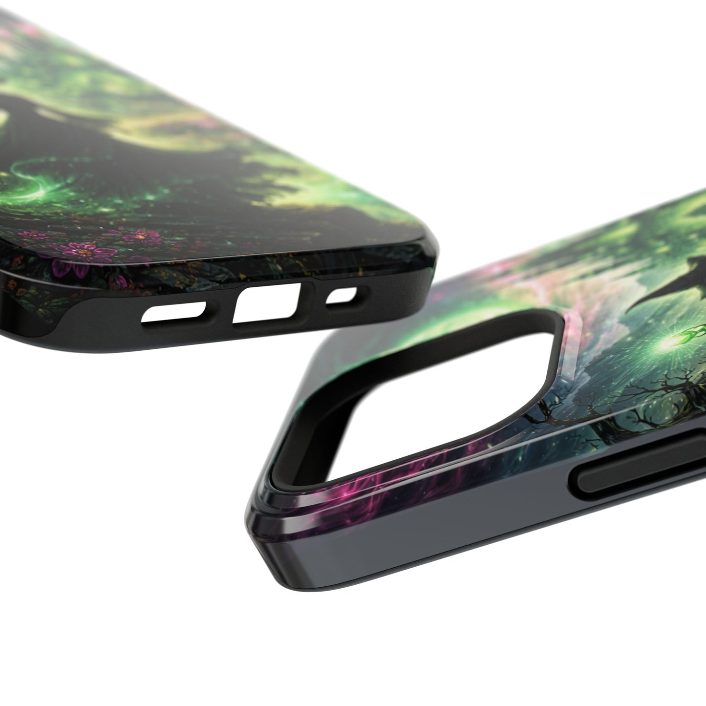 Witchy Moonlight Phone Case — Impact-Resistant Magical Witch Design