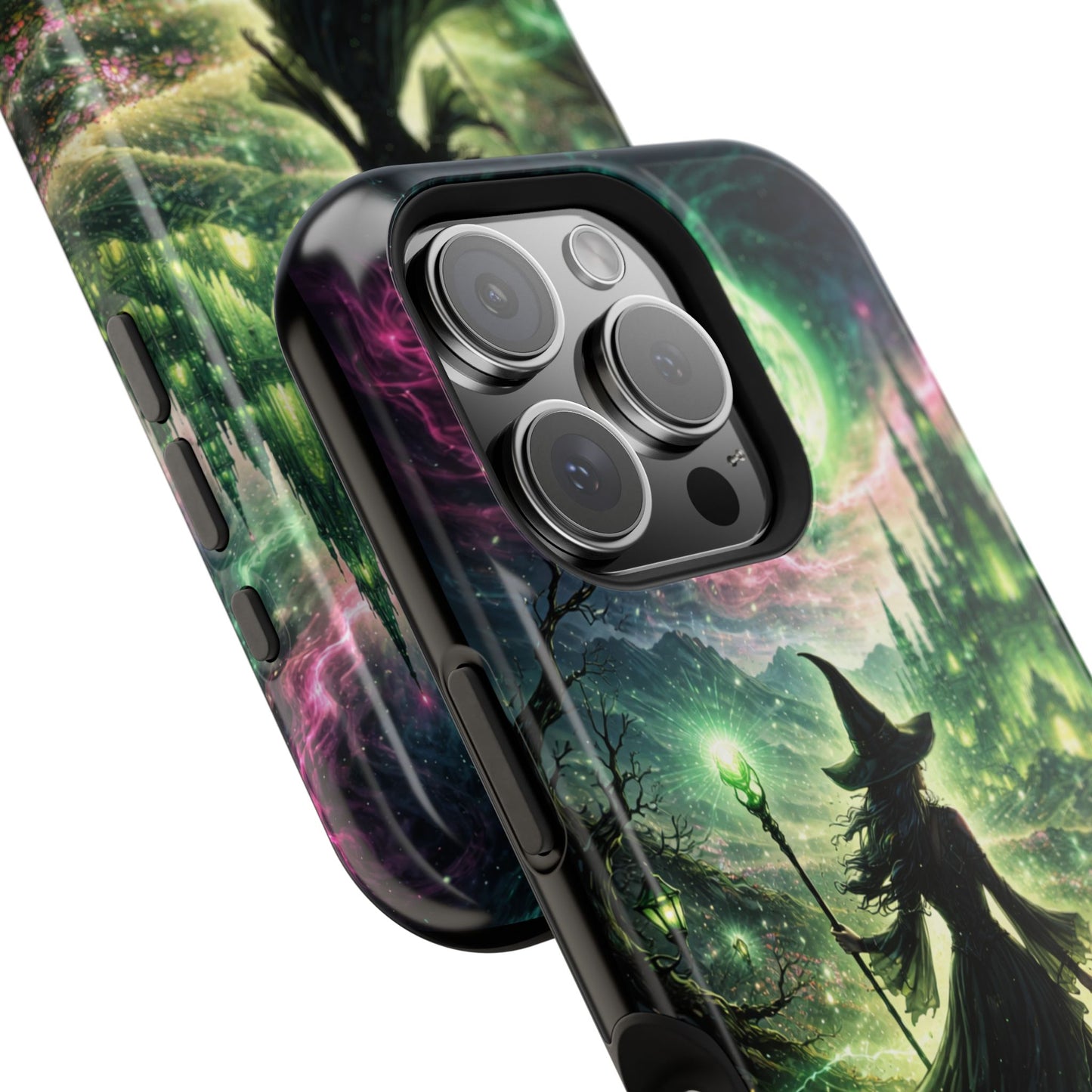 Witchy Moonlight Phone Case — Impact-Resistant Magical Witch Design