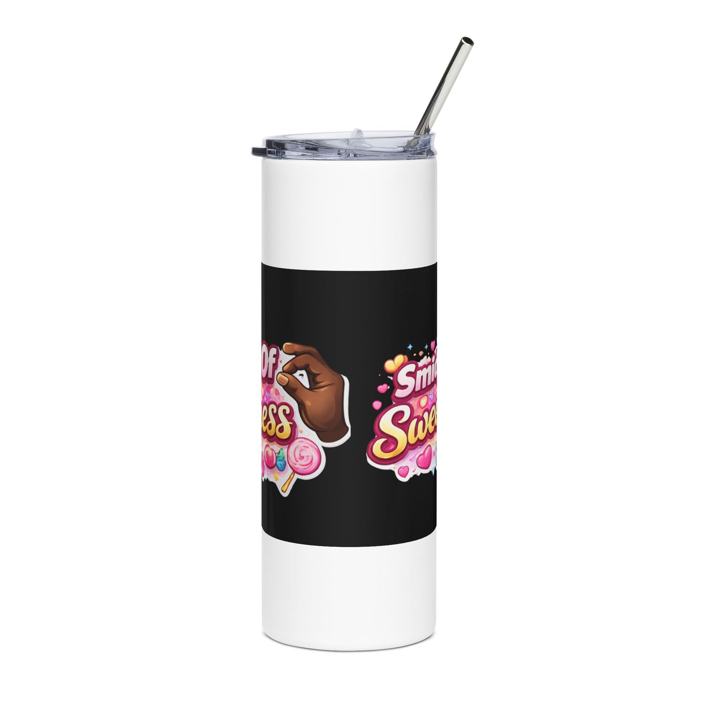 "Clock It" Smidge of Sweetness -20oz Stainless Steel Tumbler