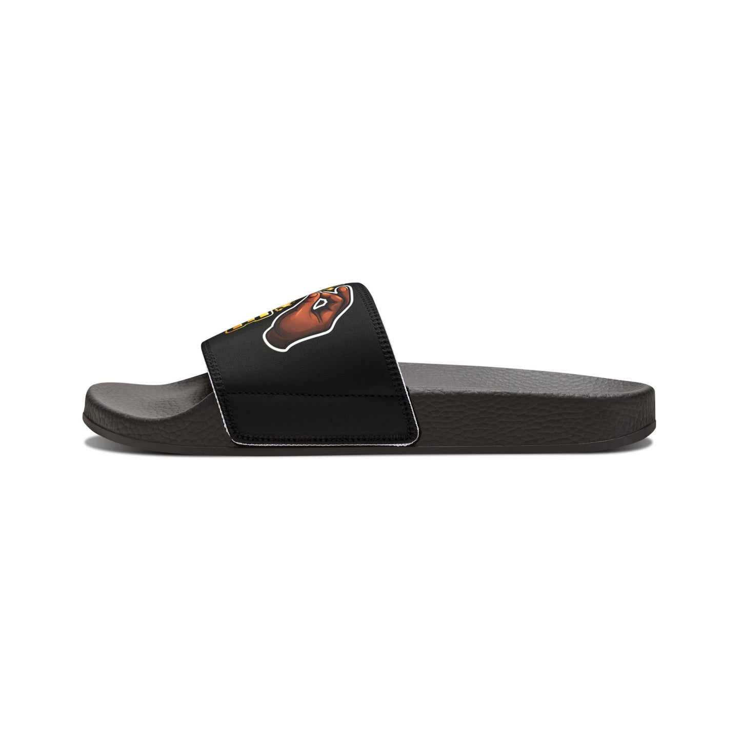 Men's Slide Sandals — "Just a Pinch of Dope" Graphic Pool Slides