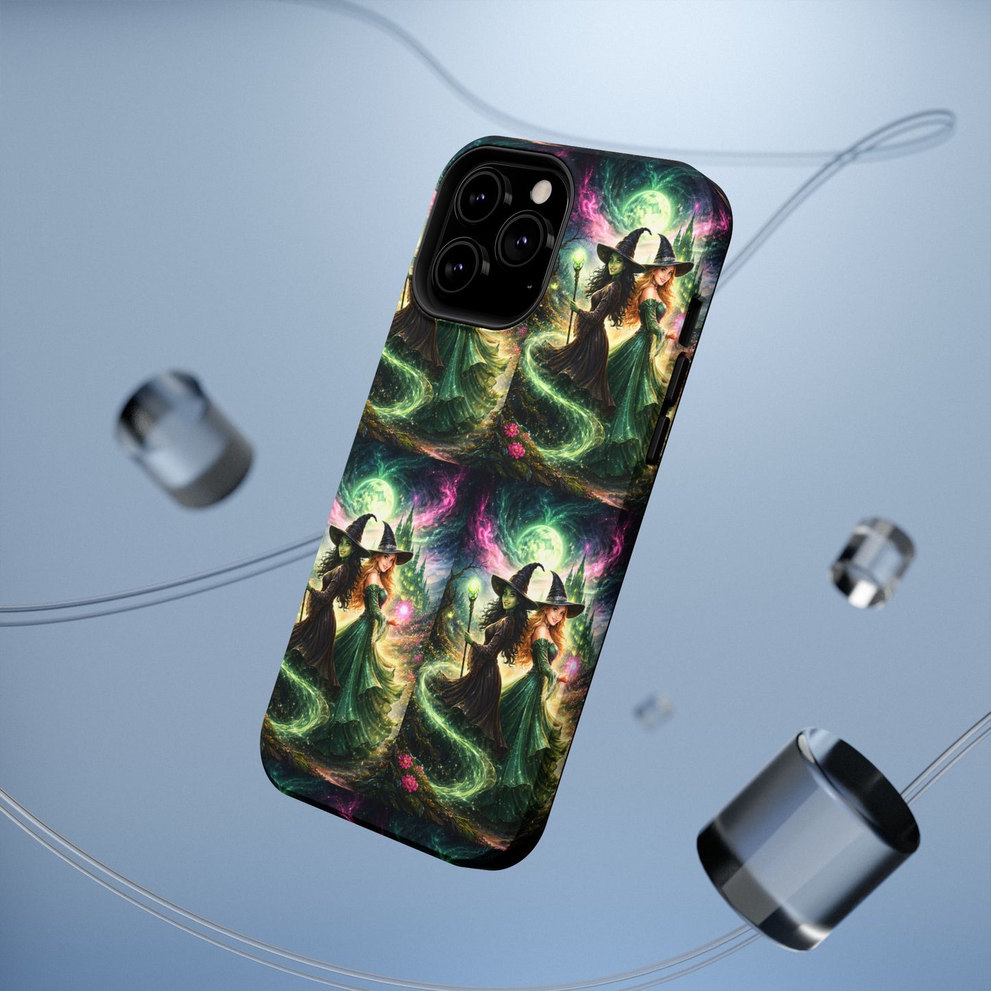 Witchy Moonlight Phone Case — Impact-Resistant Magical Witch Design