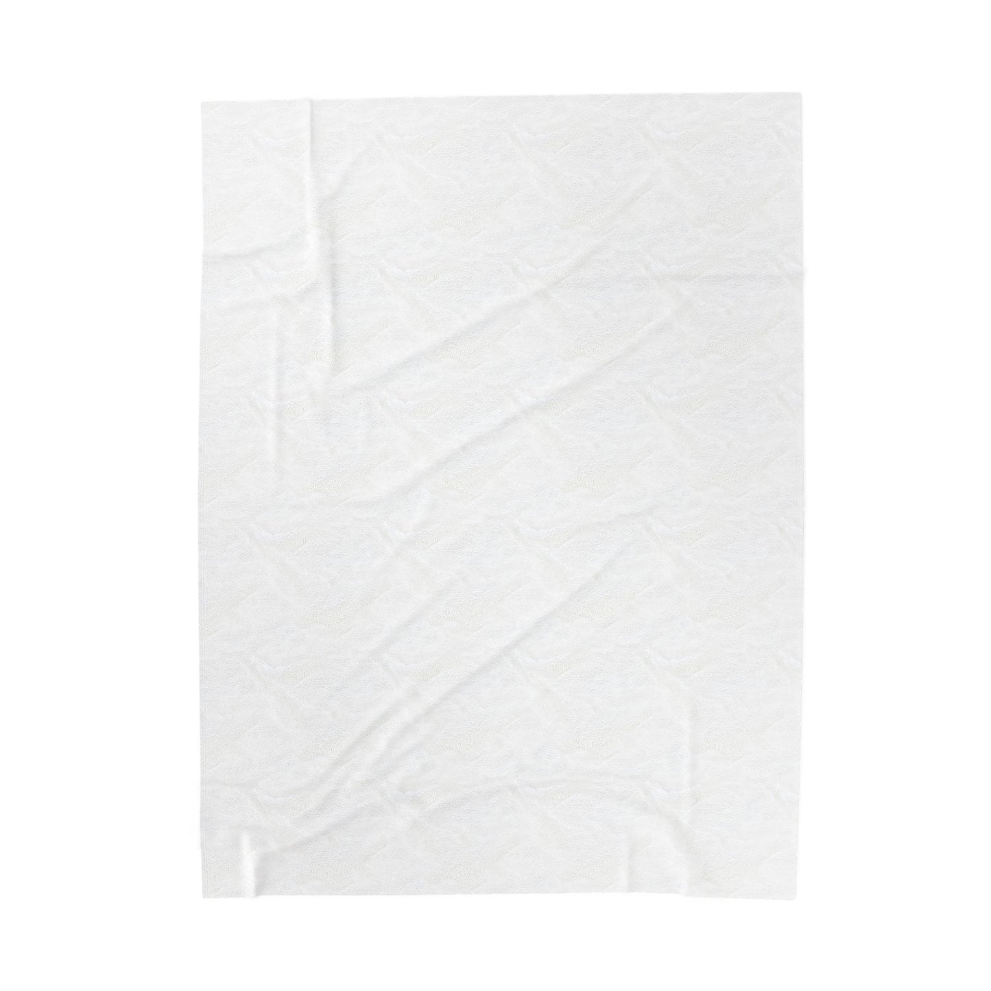 Velveteen Plush Blanket — "I Draw a Permanent Boundary Line" Family Protection Throw