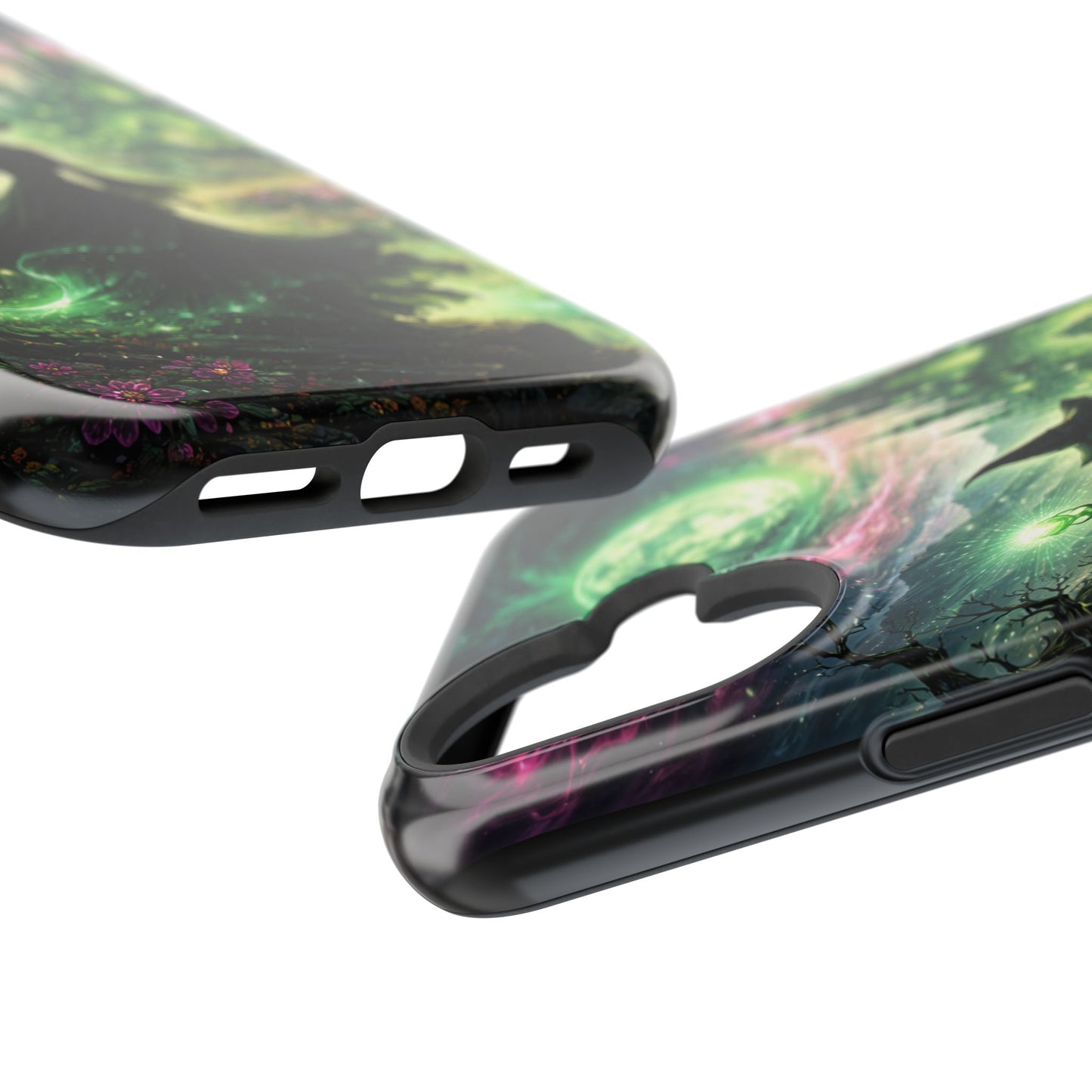 Witchy Moonlight Phone Case — Impact-Resistant Magical Witch Design