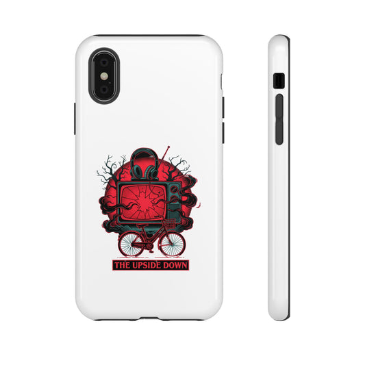 Phone Case — "The Upside Down" Retro Horror Scooter TV Design