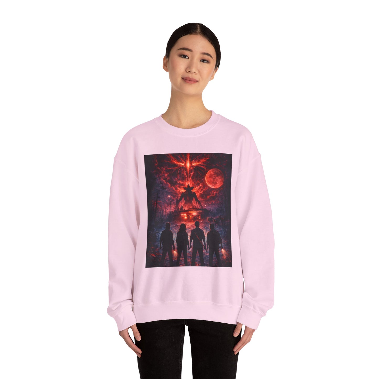🖤Stranger Things Title-Inspired Classic Crewneck Sweatshirt