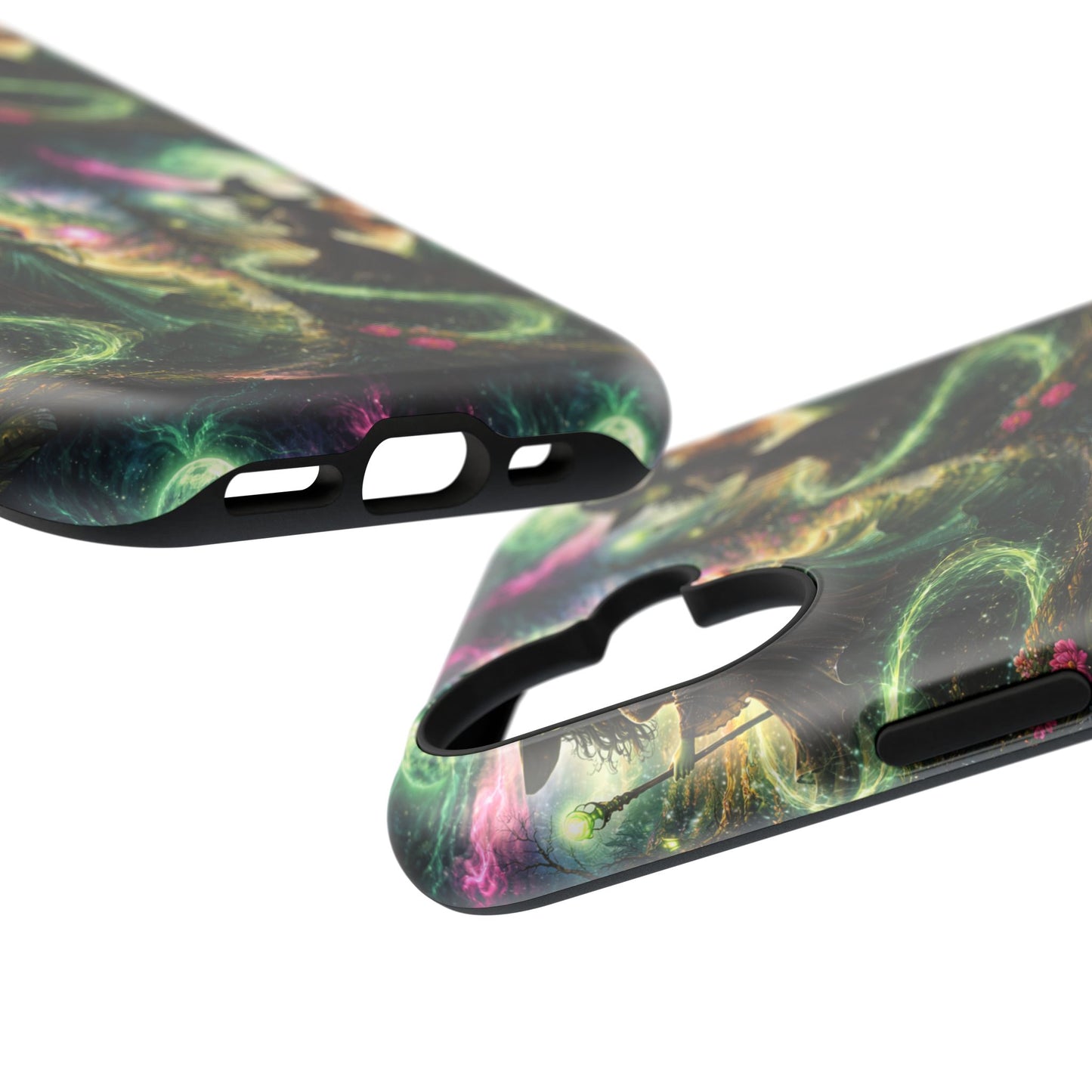 Witchy Moonlight Phone Case — Impact-Resistant Magical Witch Design