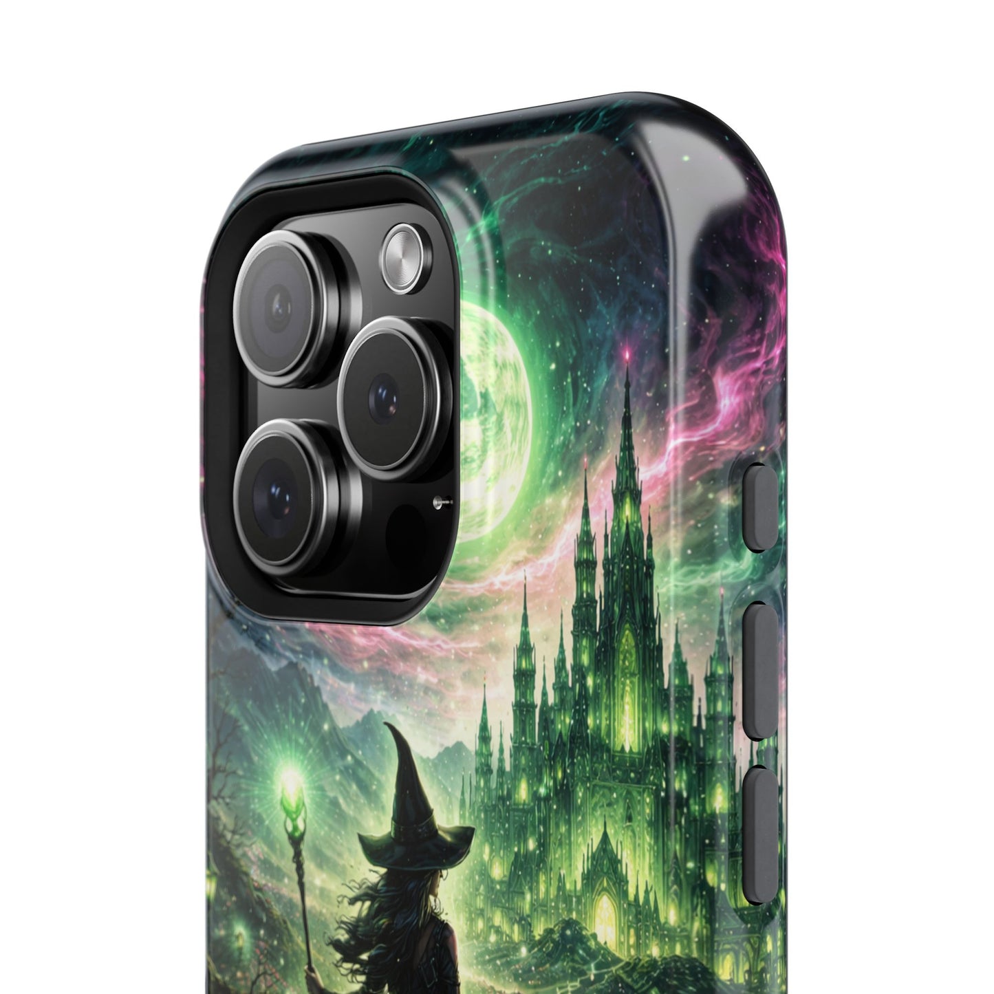 Witchy Moonlight Phone Case — Impact-Resistant Magical Witch Design