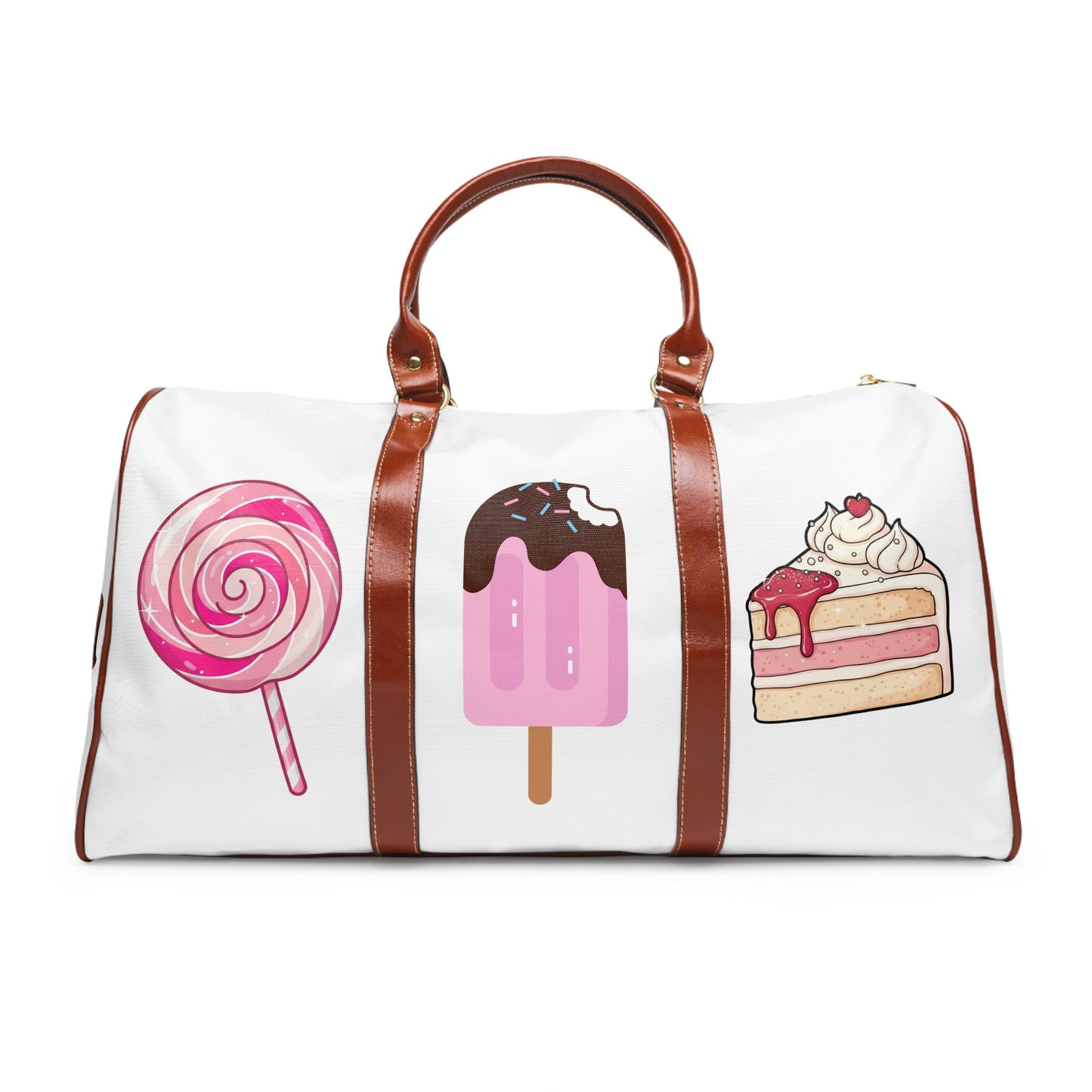 Copy of Waterproof Travel Bag — Retro Horror Stranger Things Upside Down Duffel