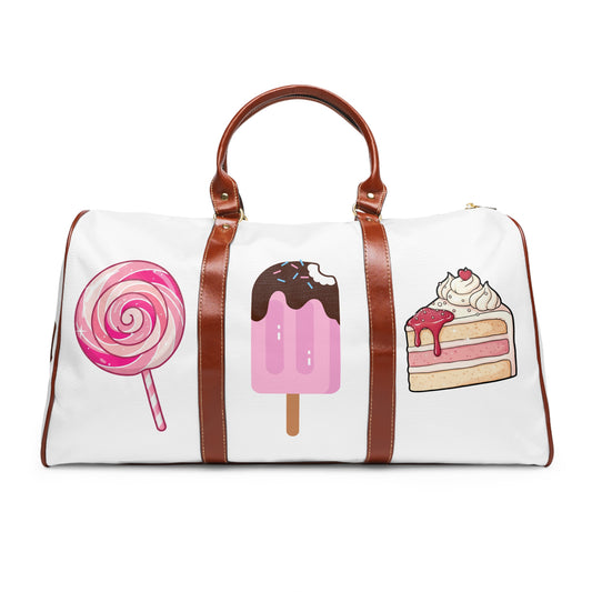 Copy of Waterproof Travel Bag — Retro Horror Stranger Things Upside Down Duffel