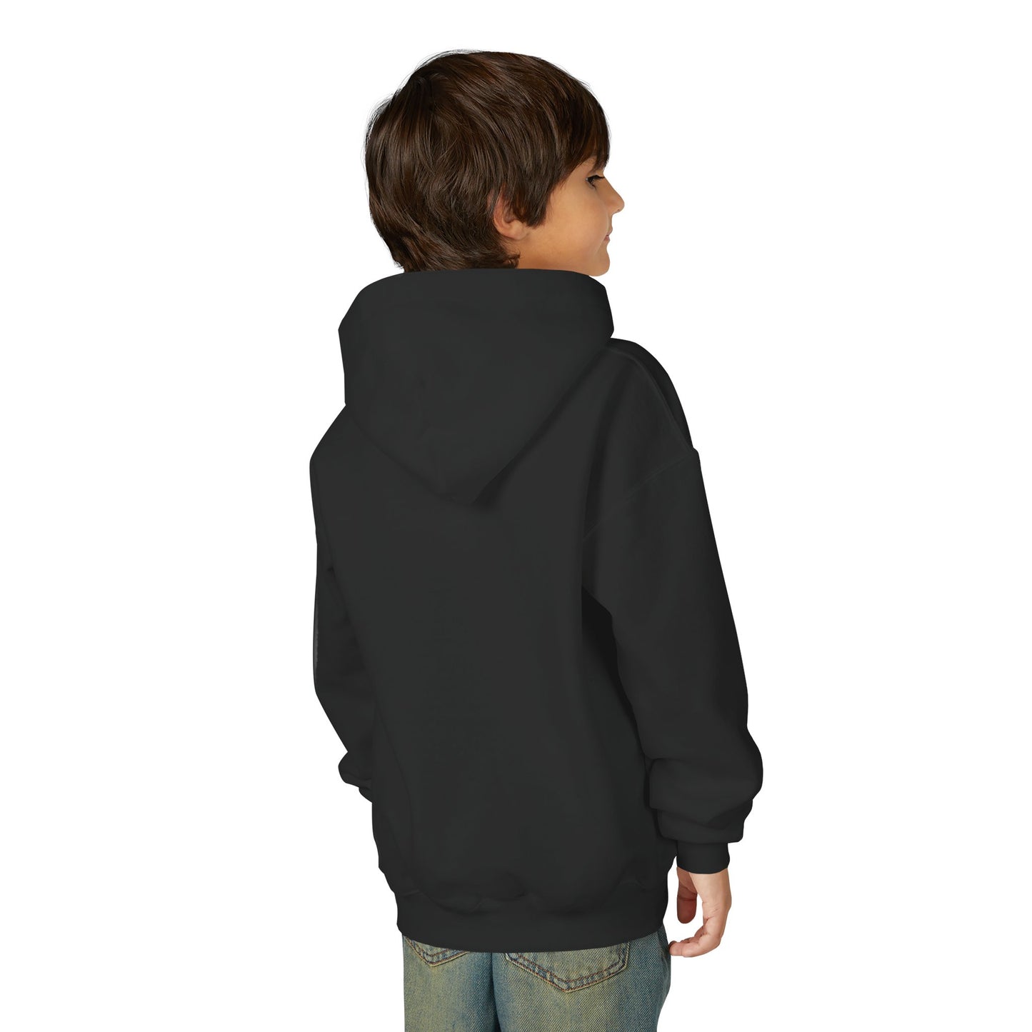 Youth Gaming Hoodie – 'Game On!' Video Game Controller & Console Graphic