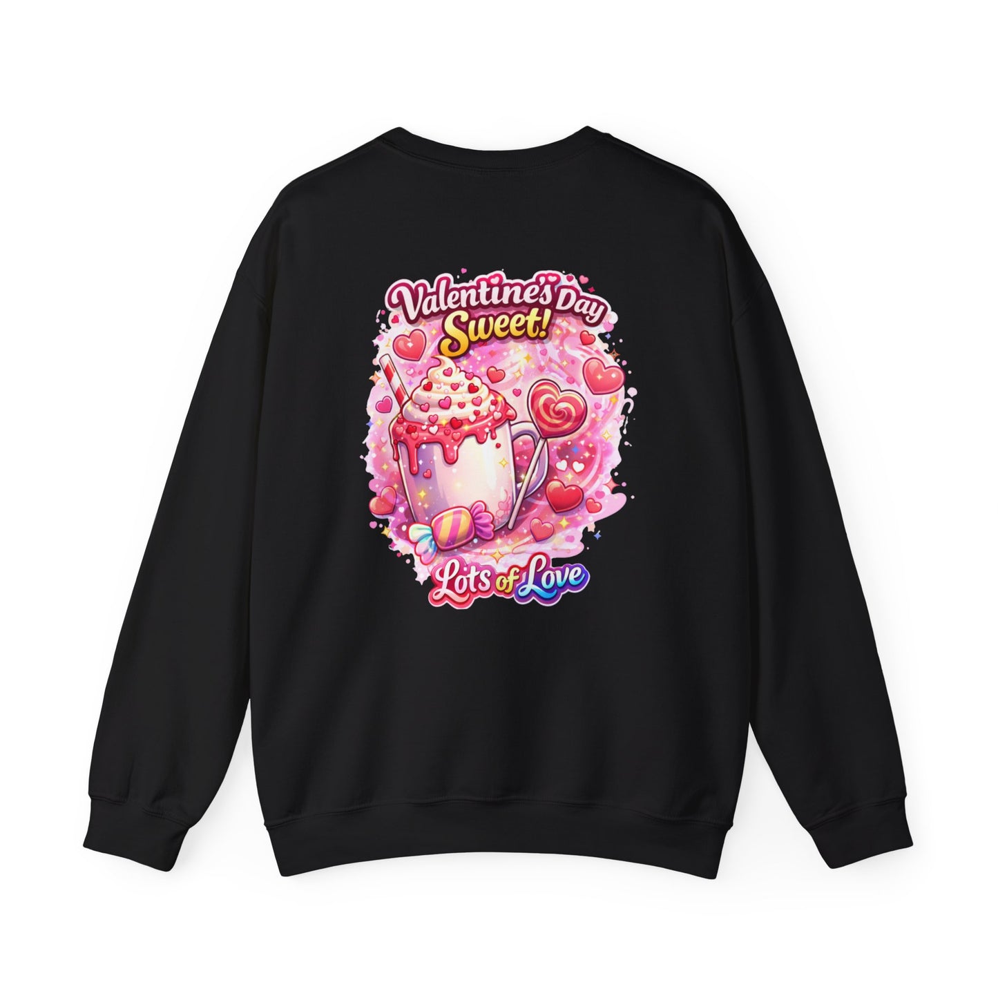 Valentines Day ‘Sweet Treats Themed’ Crewneck Sweatshirt