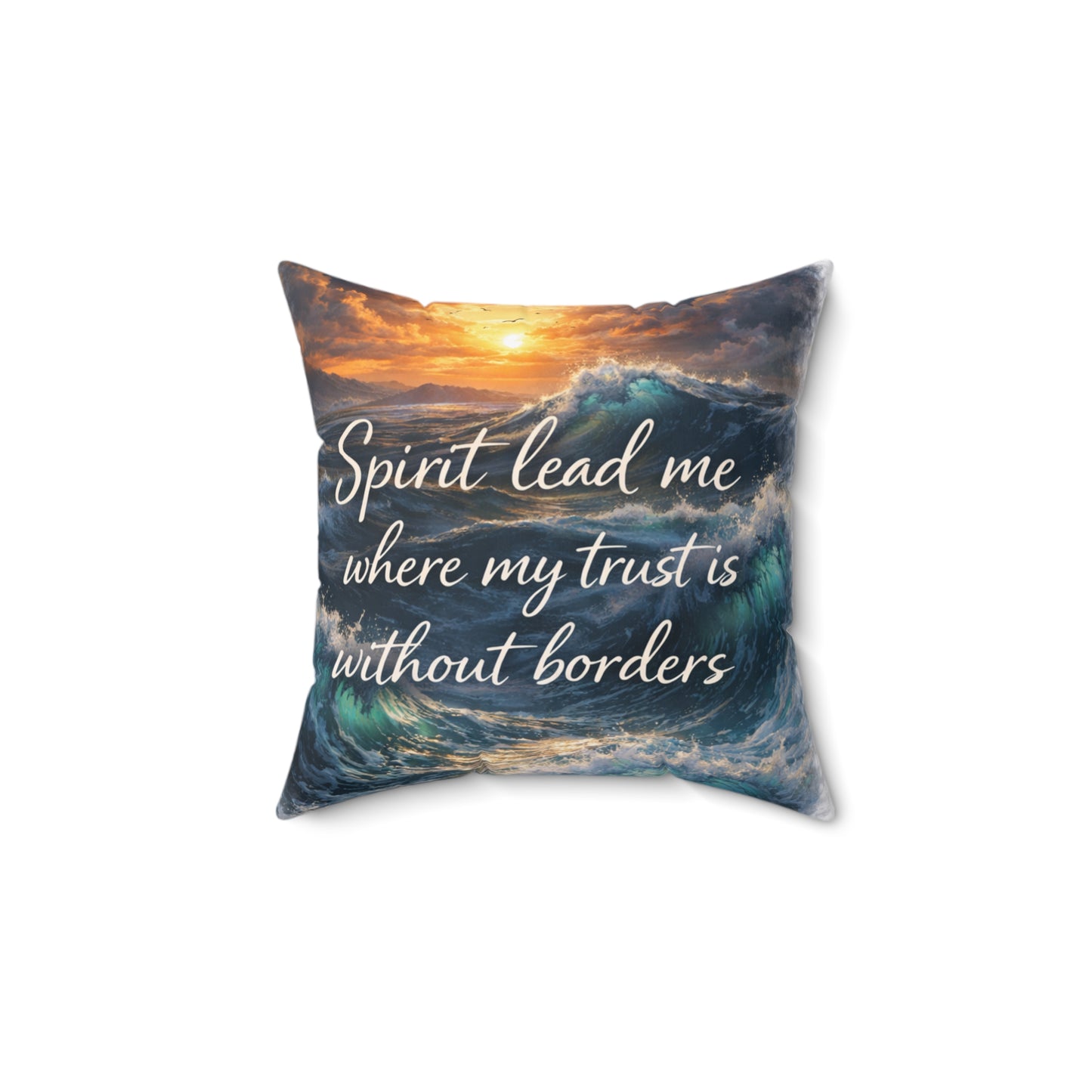 ✝️Spirit Lead Me Square Pillow