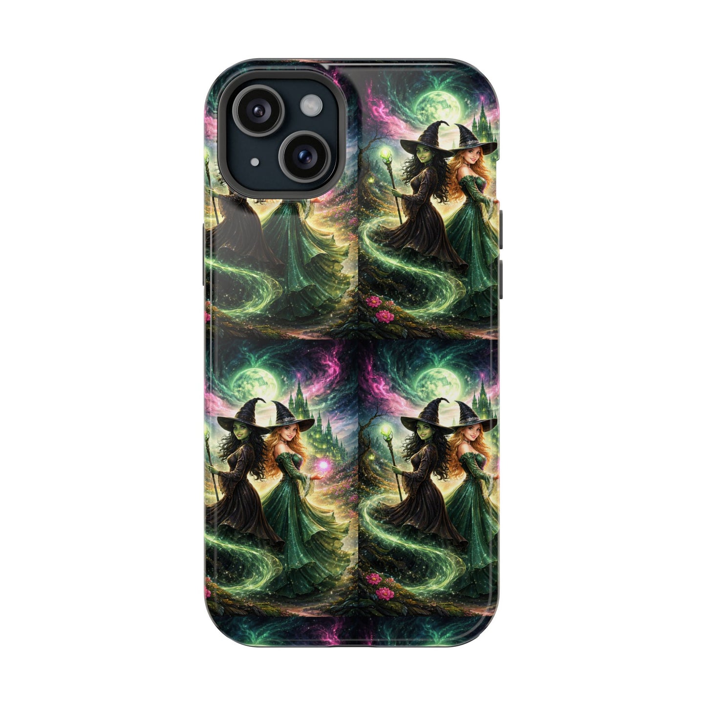 Witchy Moonlight Phone Case — Impact-Resistant Magical Witch Design
