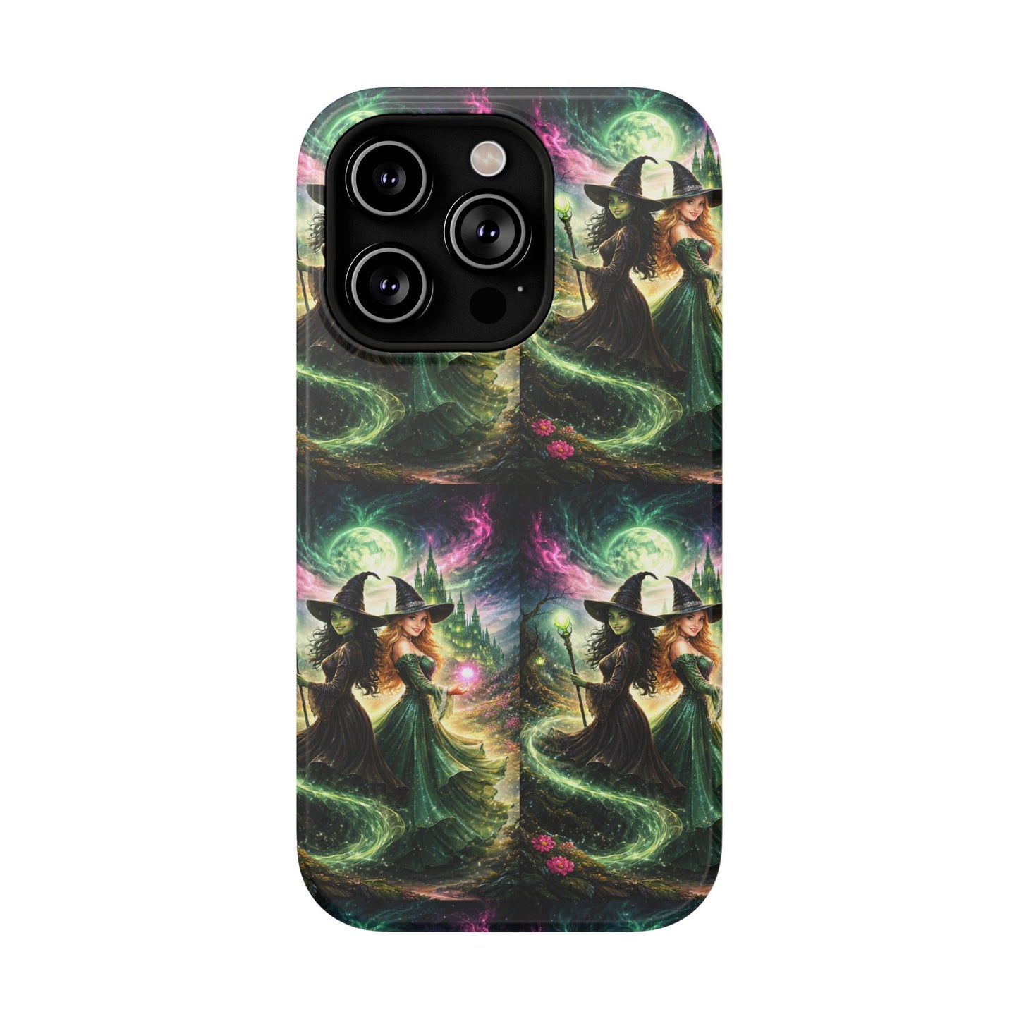 Witchy Moonlight Phone Case — Impact-Resistant Magical Witch Design