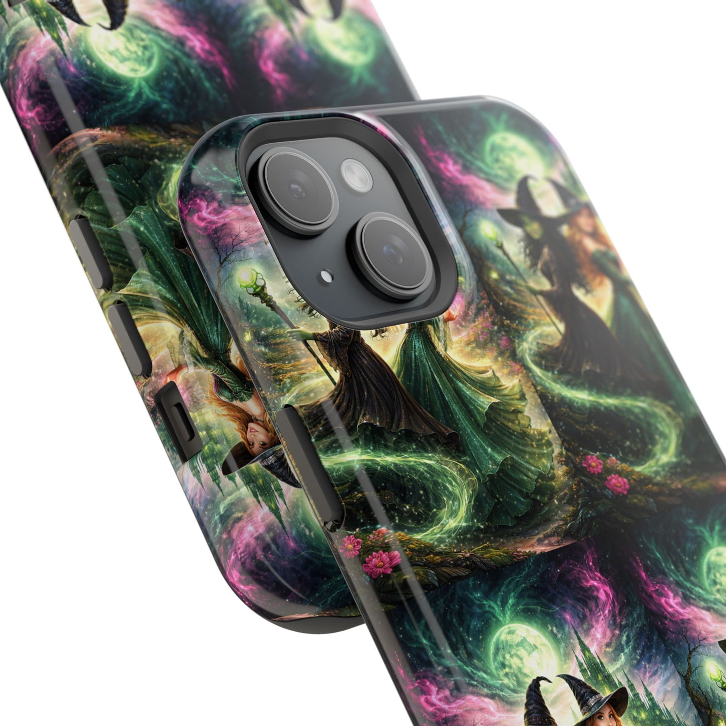Witchy Moonlight Phone Case — Impact-Resistant Magical Witch Design