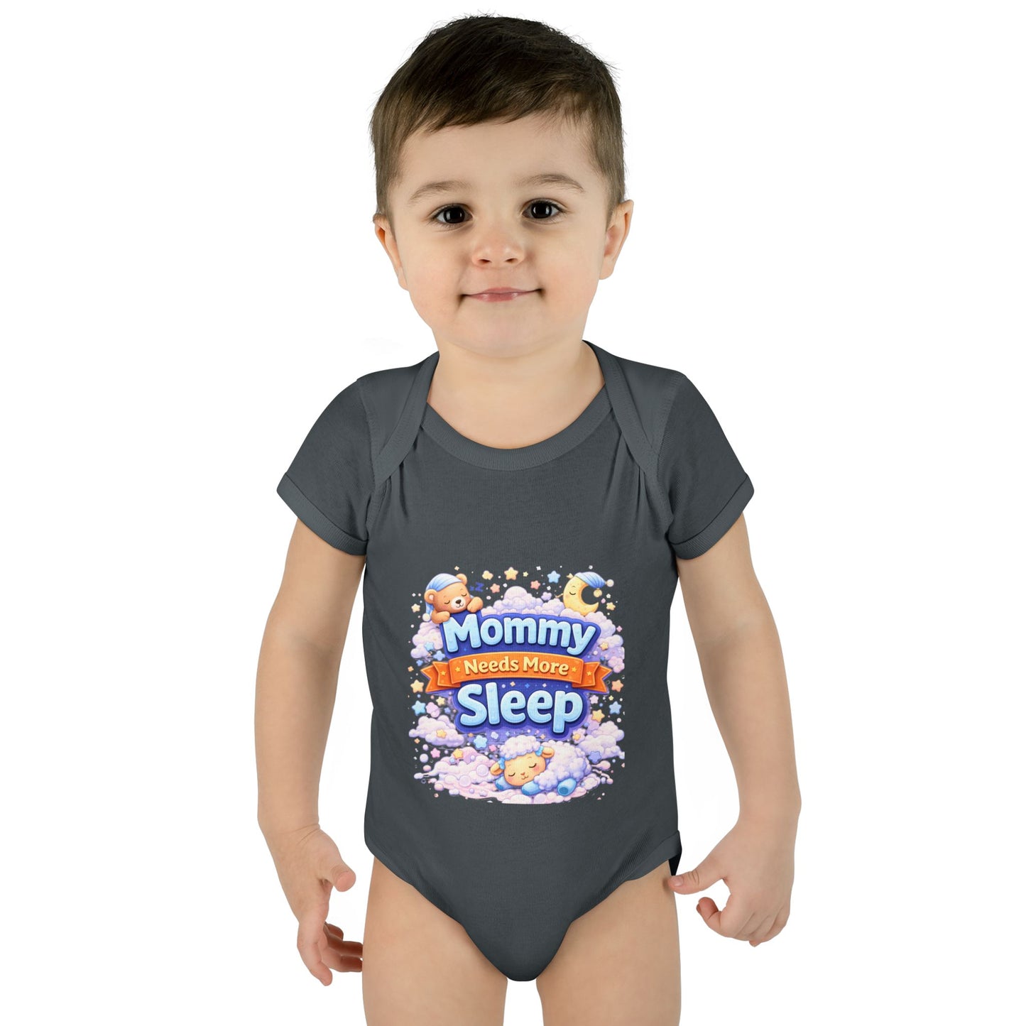 “Mommy needs more sleep”-Infant Bodysuit