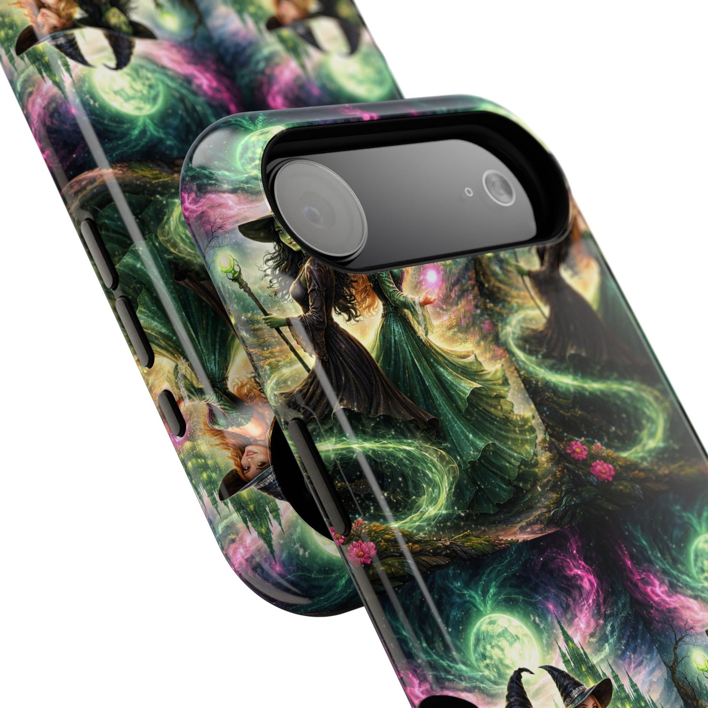 Witchy Moonlight Phone Case — Impact-Resistant Magical Witch Design