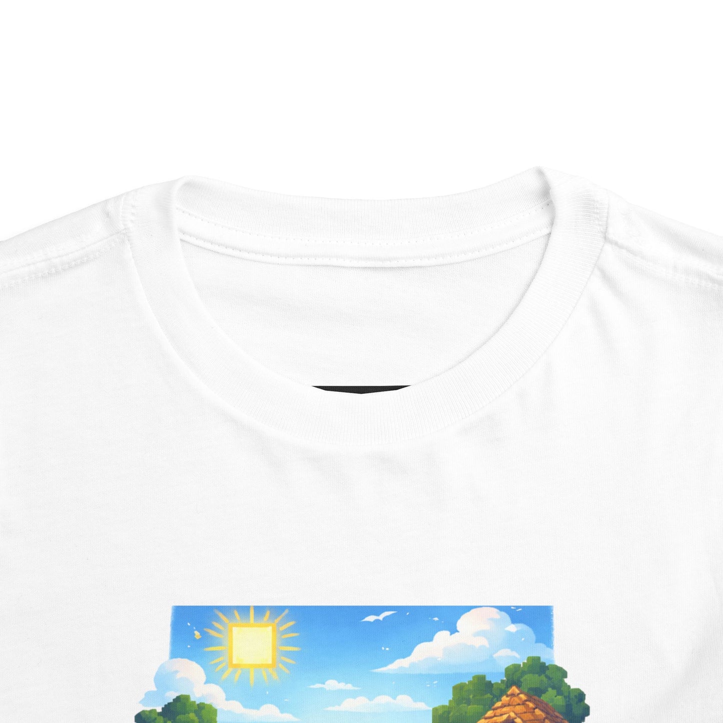 Toddler Short Sleeve Tee- “Minecraft themed”