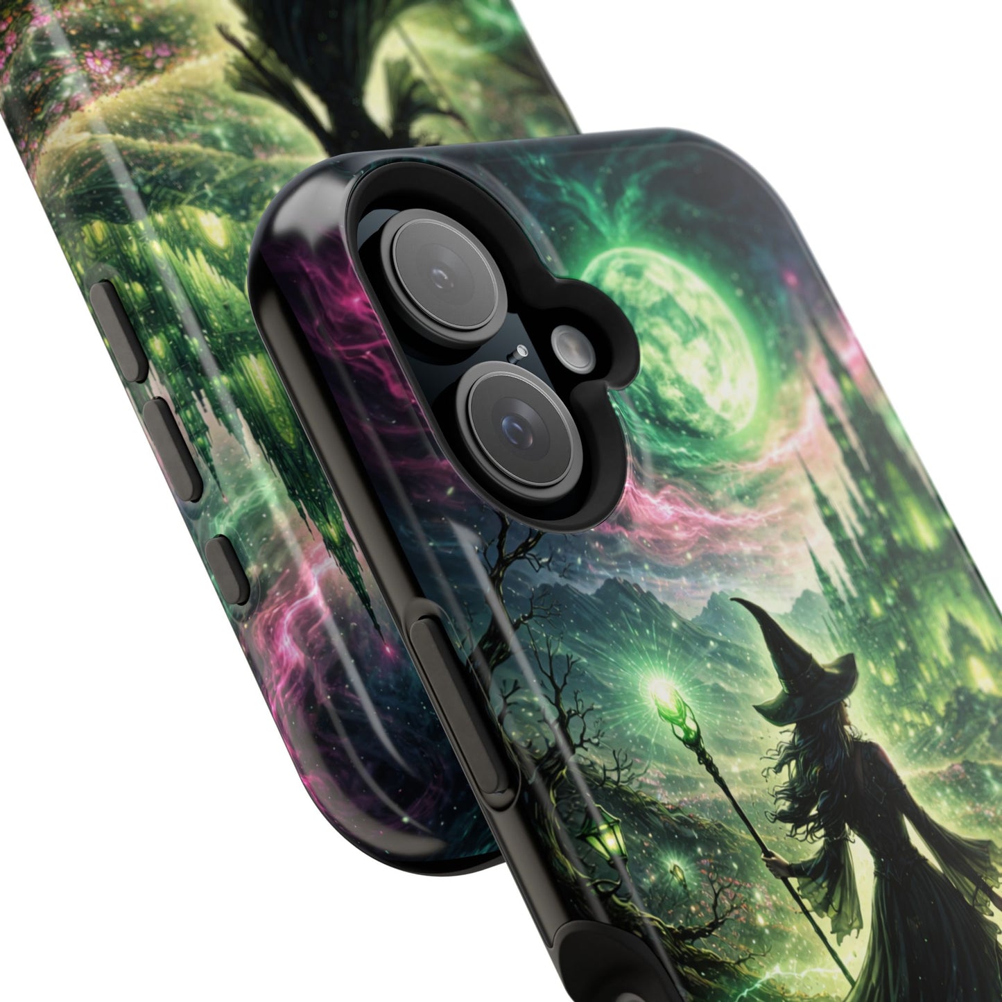 Witchy Moonlight Phone Case — Impact-Resistant Magical Witch Design