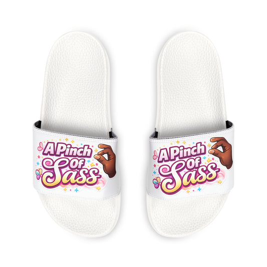 Women's Slide Sandals — "Just a Pinch of Magic" Removable-Strap Slides