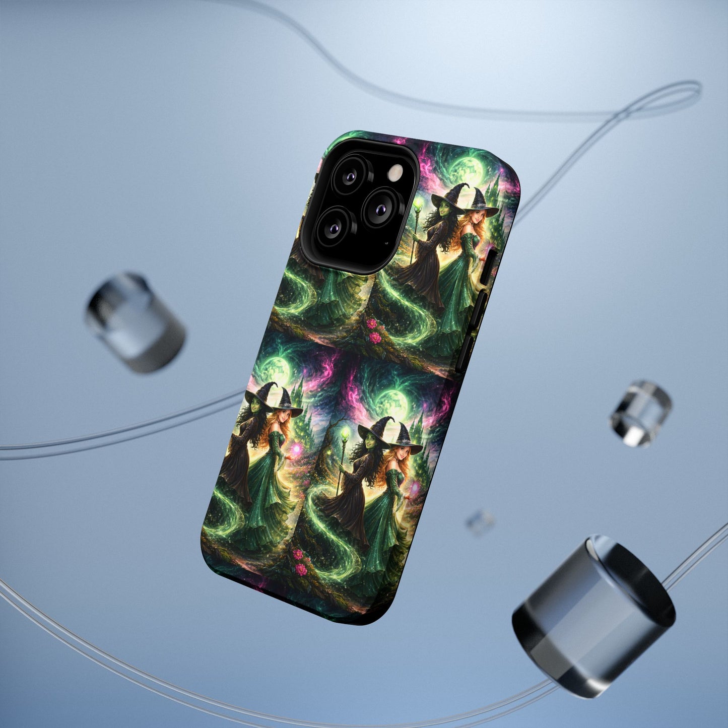 Witchy Moonlight Phone Case — Impact-Resistant Magical Witch Design
