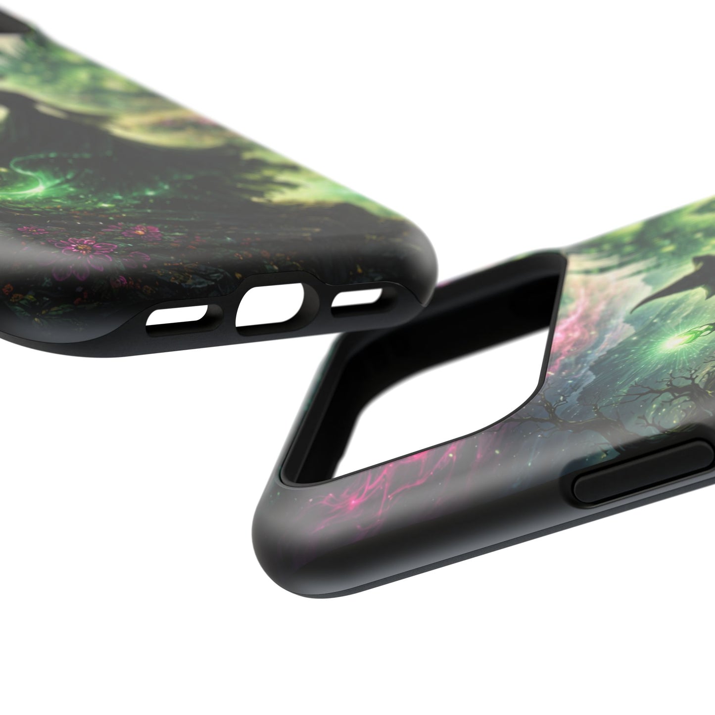 Witchy Moonlight Phone Case — Impact-Resistant Magical Witch Design