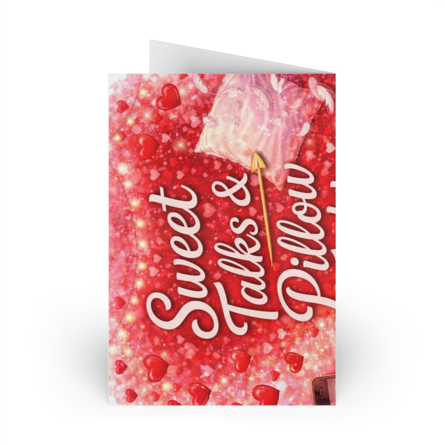 Valentine's Romantic Greeting Cards — 'Snuggle Later' & 'Flirt First' Love Note Cards (1 or 10-Pack)