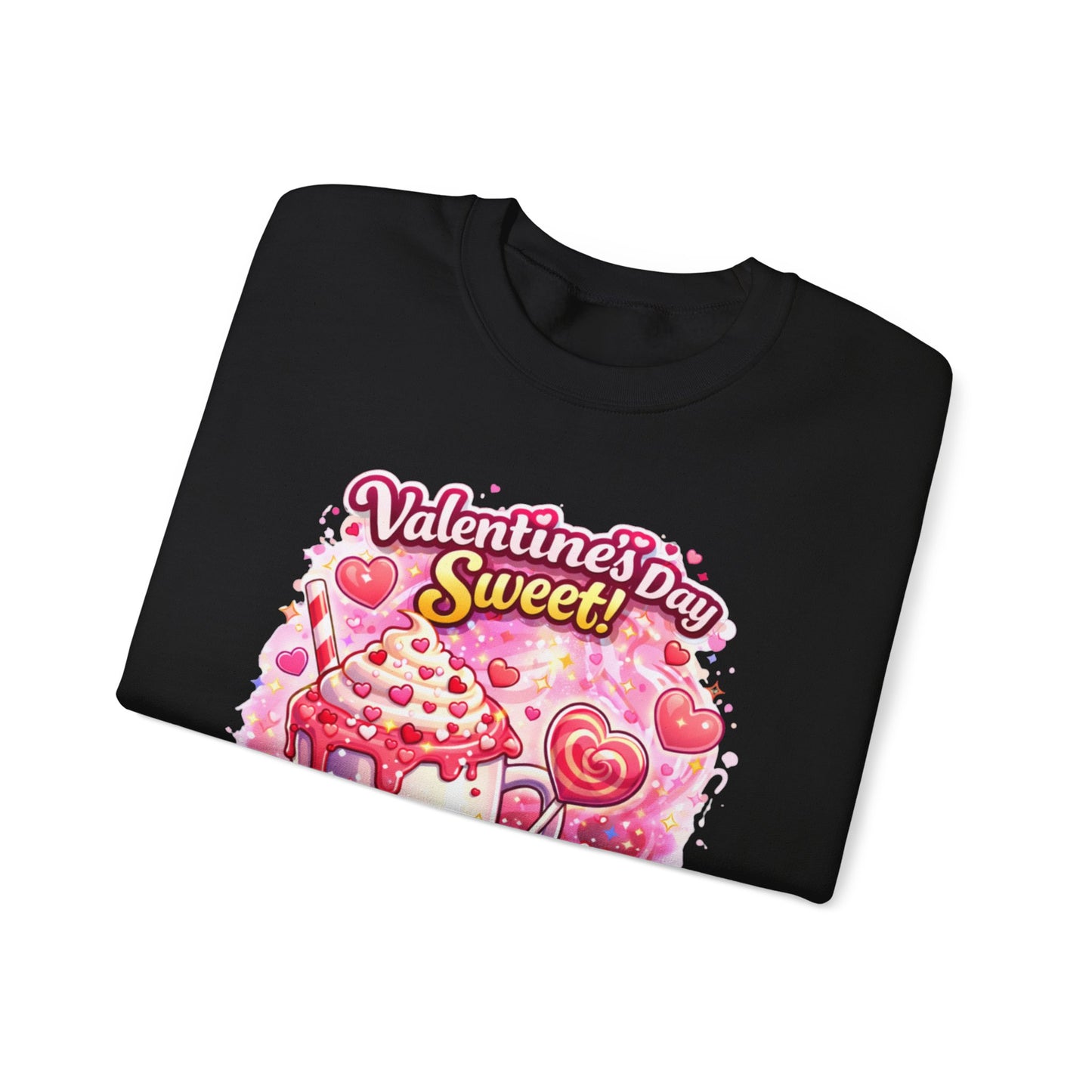 Valentines Day ‘Sweet Treats Themed’ Crewneck Sweatshirt