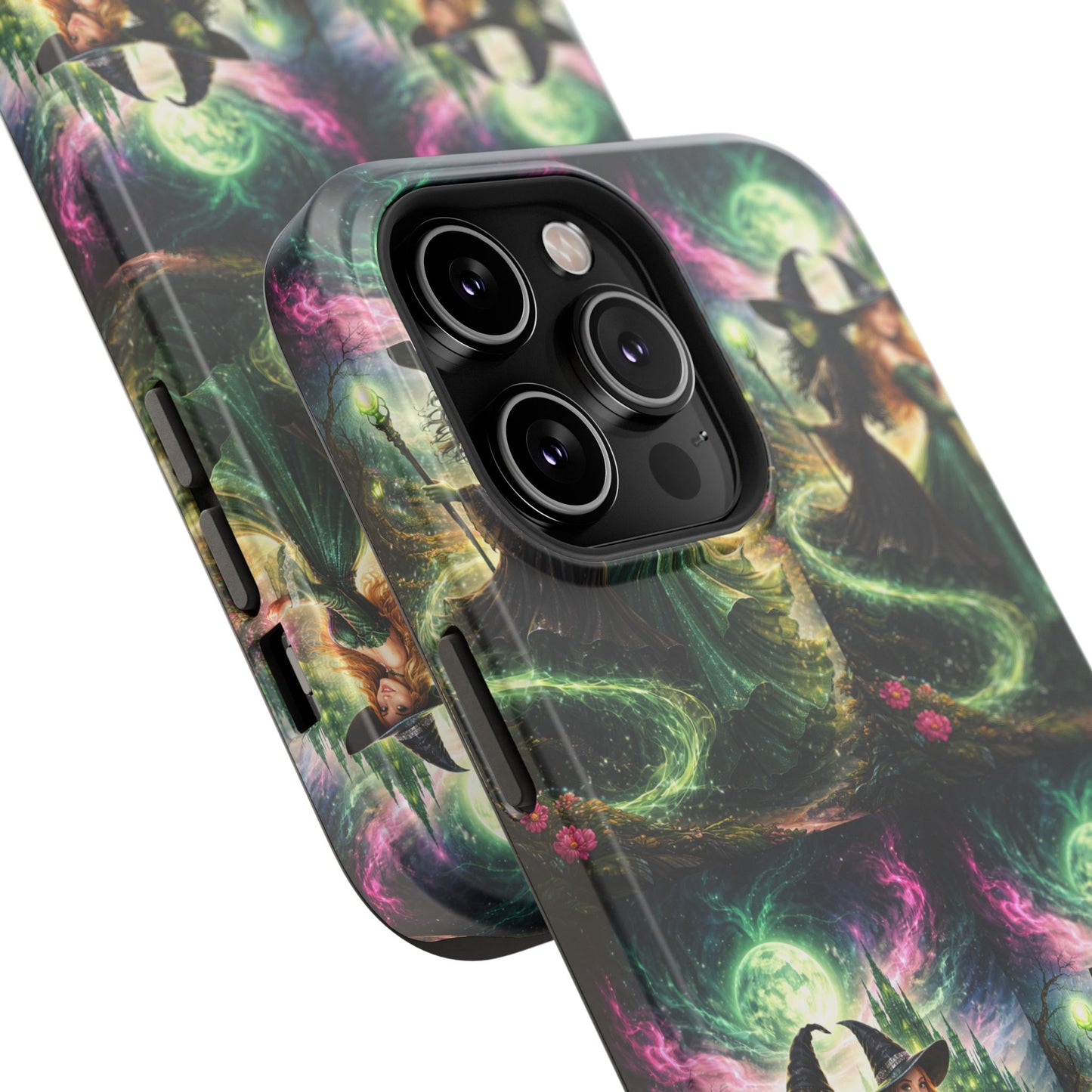 Witchy Moonlight Phone Case — Impact-Resistant Magical Witch Design