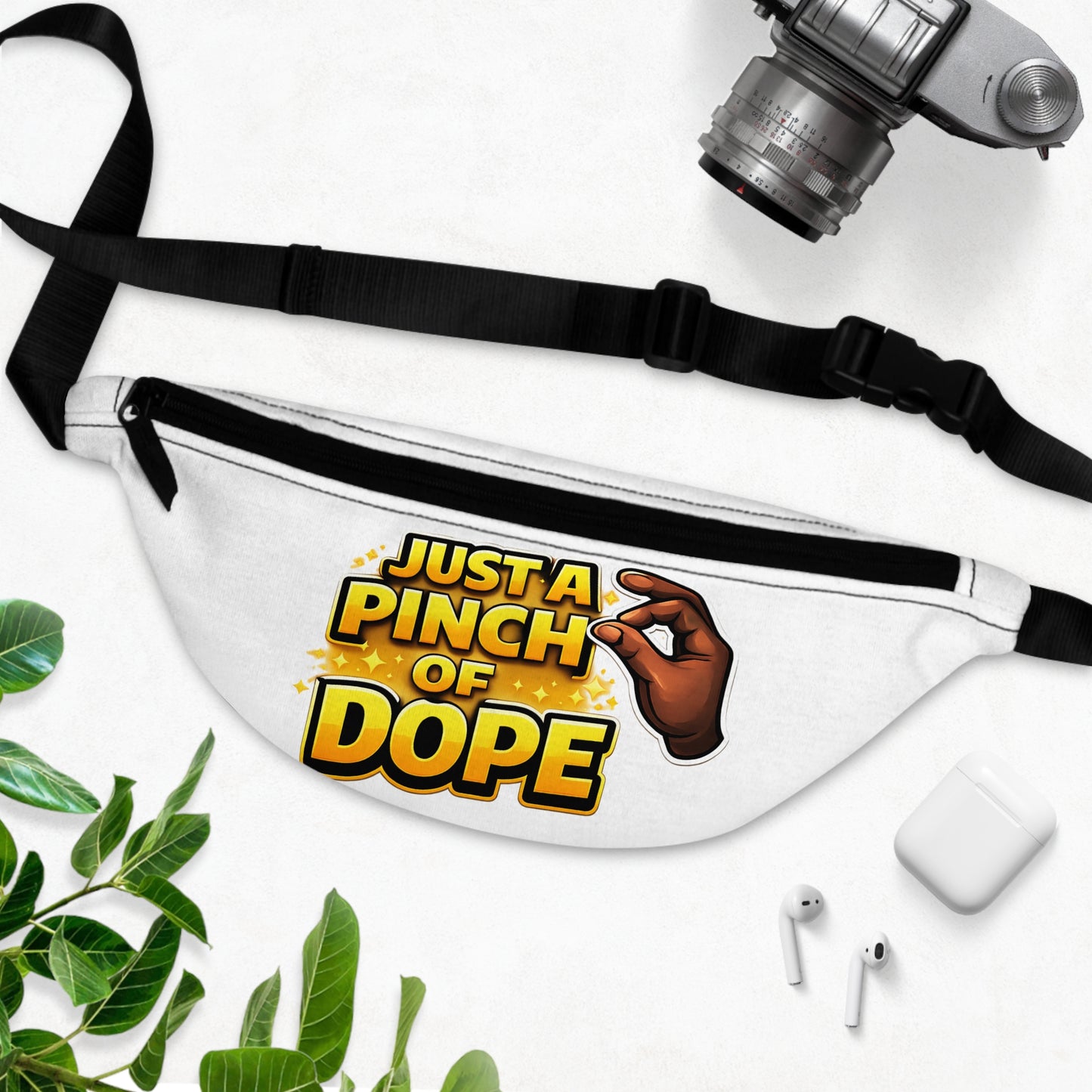 Fanny Pack- "Just a Pinch of Dope" Graphic Waist Bag